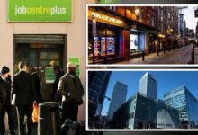 Uk surge empty shops offices coronavirus pandemic rics