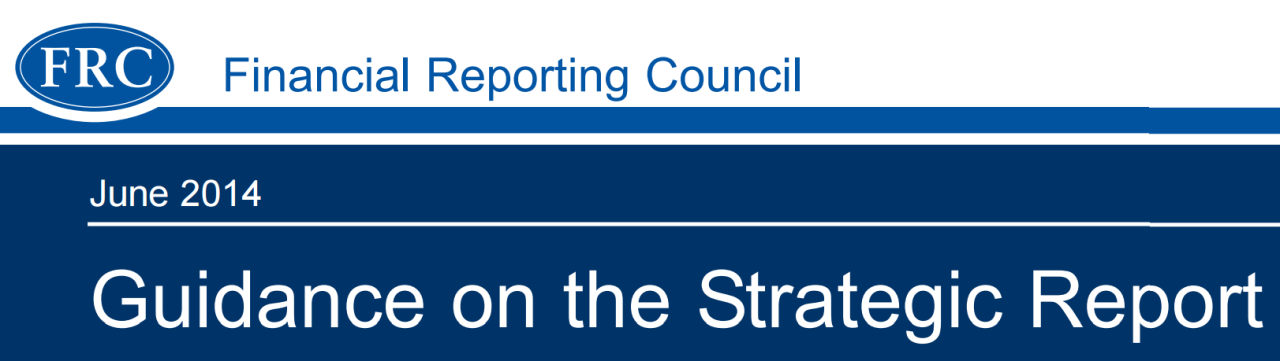 Frc advice improve companies reporting