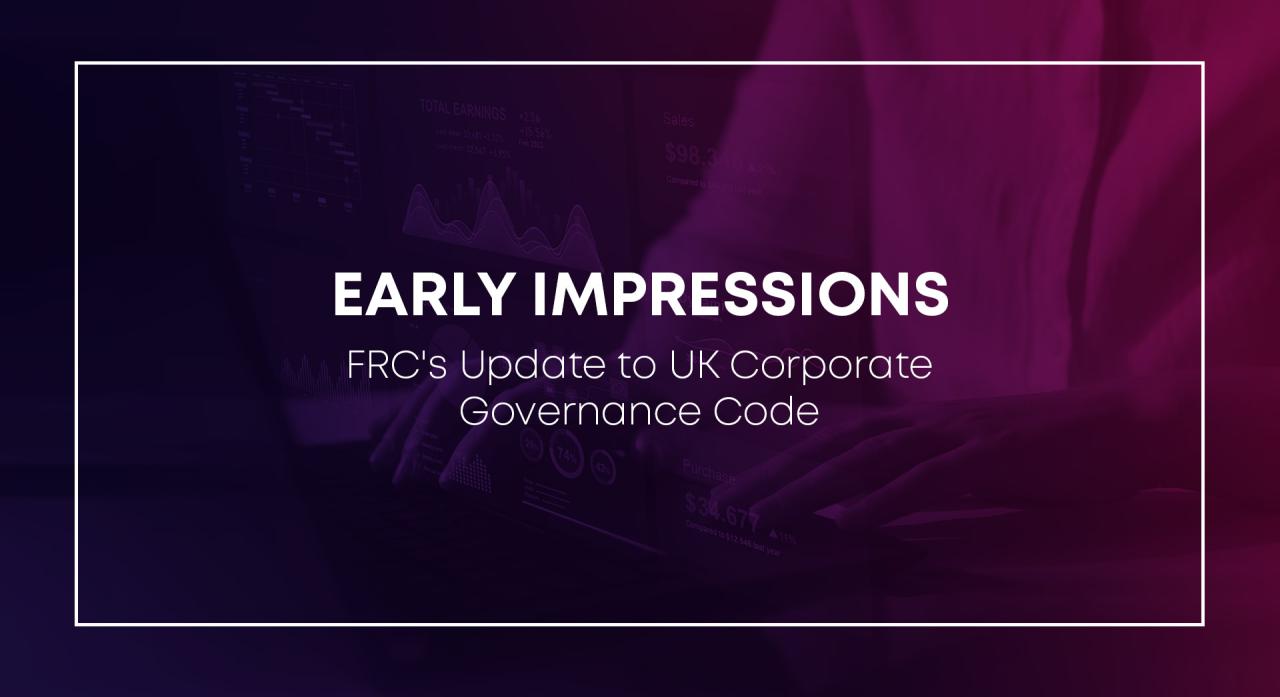 Uk frc governance reporting recommendations
