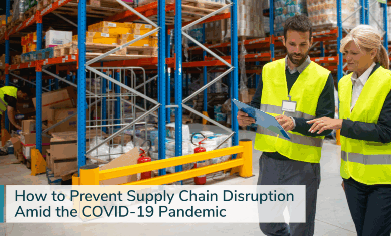 Strengthen supply chains coronavirus pandemic