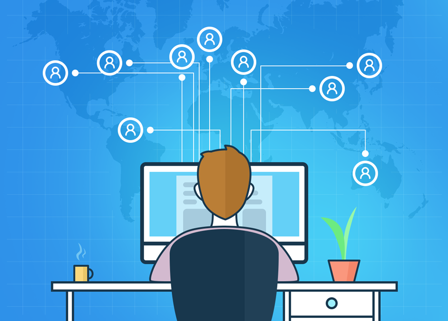 How to remotely support co workers