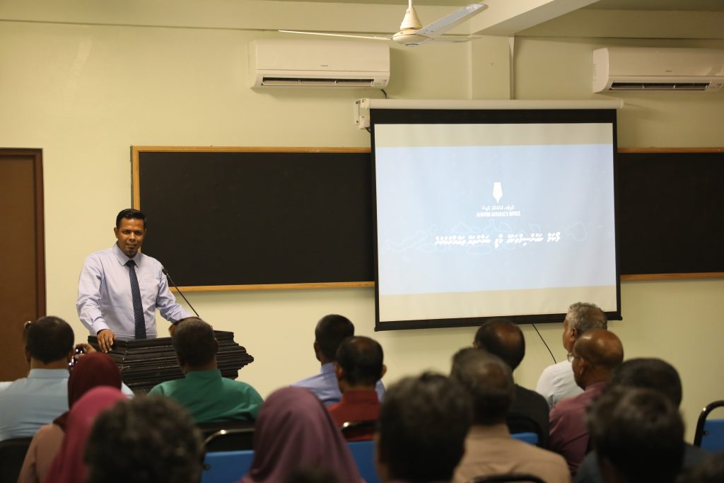 Maldives auditor general hassan ziyath culture change in public sector
