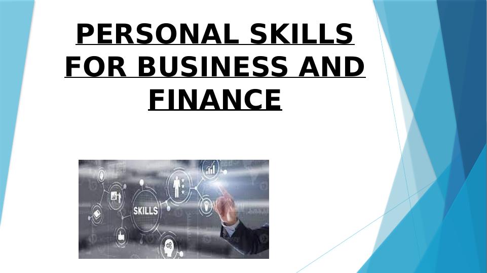 Skills gap bridging finance facing Skills gap bridging finance facing